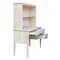 International Concepts Brooklyn Desk with Hutch 21 in D X 12 H, 30 W X Hardwood, Unfinished K-OF66-65H - alternate 4